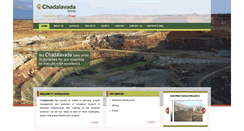 Desktop Screenshot of chadalavada.in