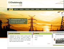Tablet Screenshot of chadalavada.in